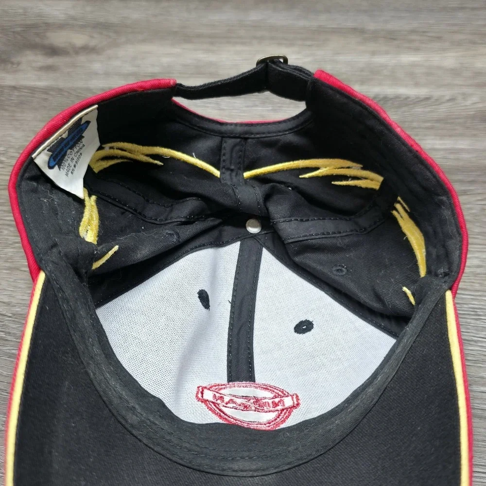 Nissan Hat - Red, Yellow, Black - Lightning Bolts - One Size Fits Most